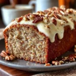 Kolibripoederbrood met kaneelroomkaas glazuur op een bord