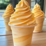 Pina Colada Soft Serve in een kom met ananas en kokos topping
