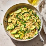 Courgette Citroen Orzo