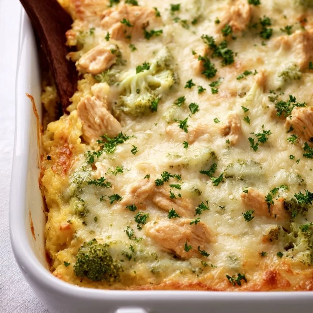 Romige kip en broccoli stamppot ovenschotel recept met smaakvolle ingrediënten.