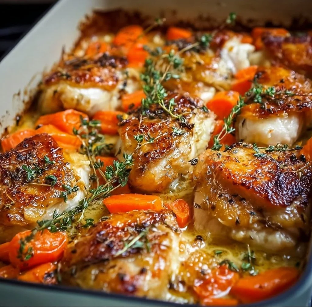 Heerlijke kabeljauw gratin met groene groenten klaar voor serveren