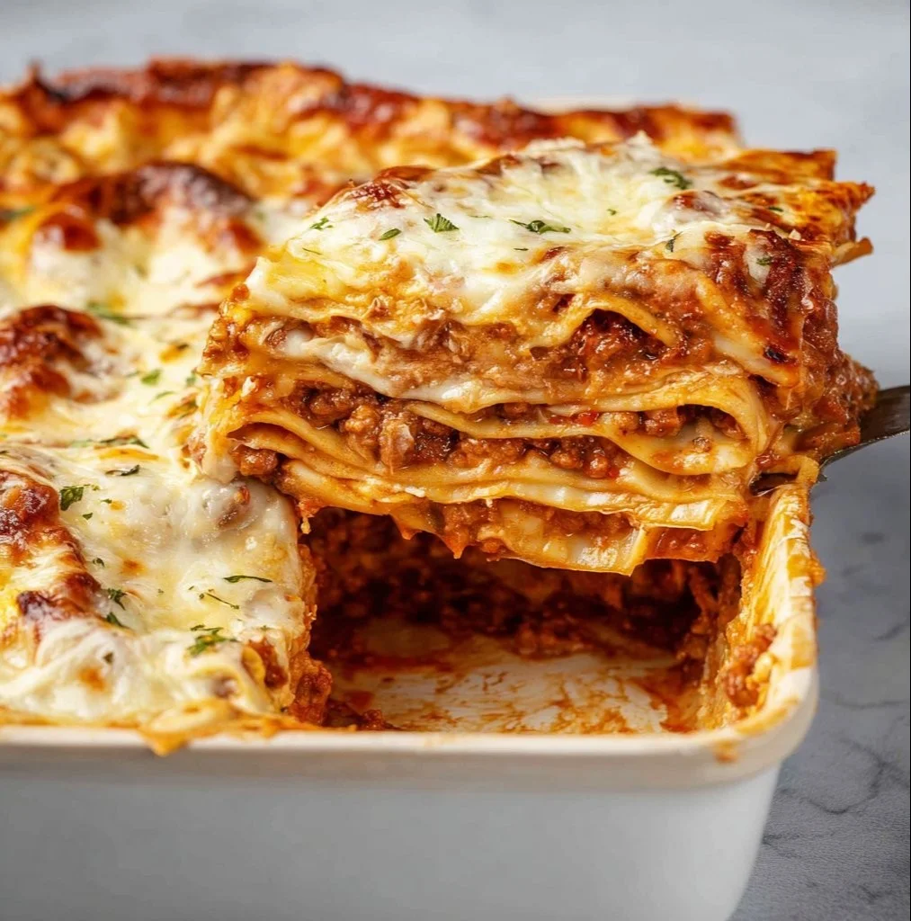 Heerlijke vegan lasagna met groenten en vegan kaas, perfect voor elke maaltijd.