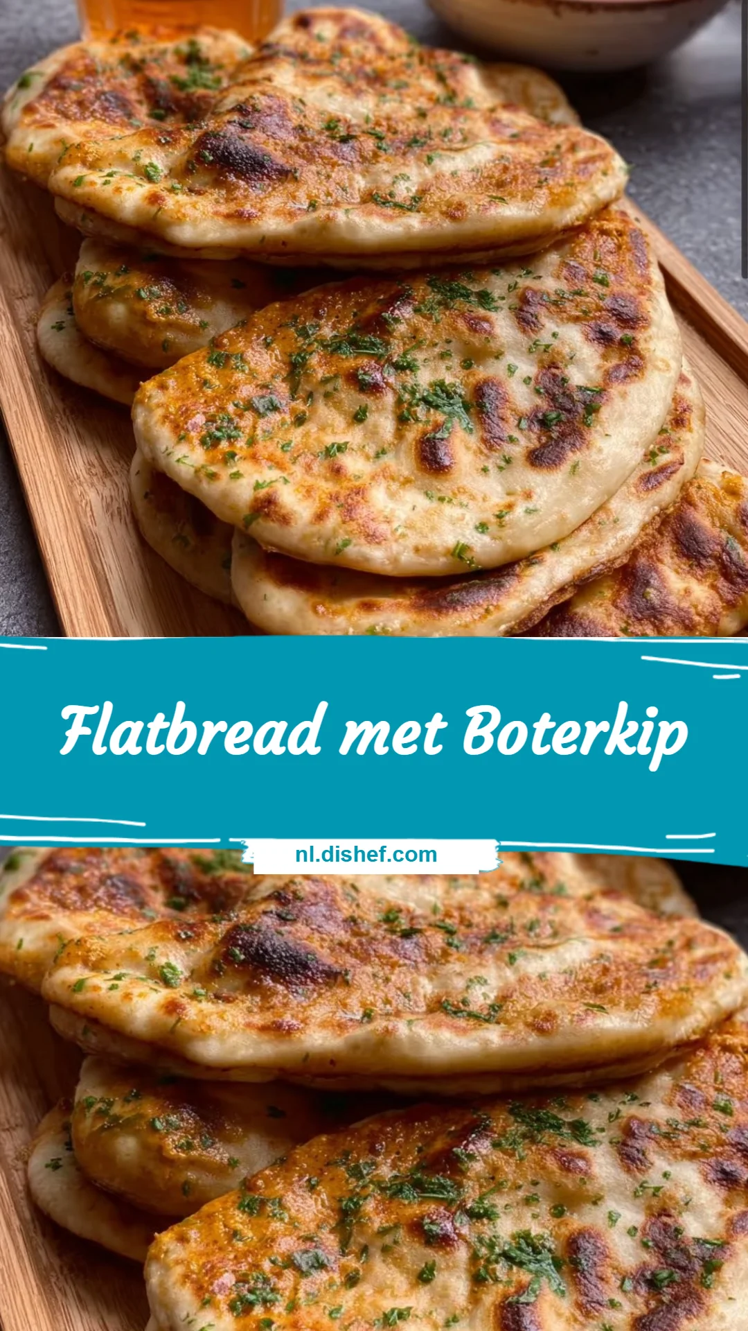 Flatbread met Boterkip