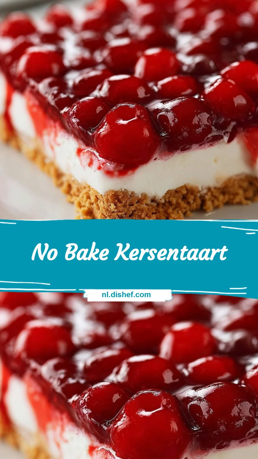 No Bake Kersentaart