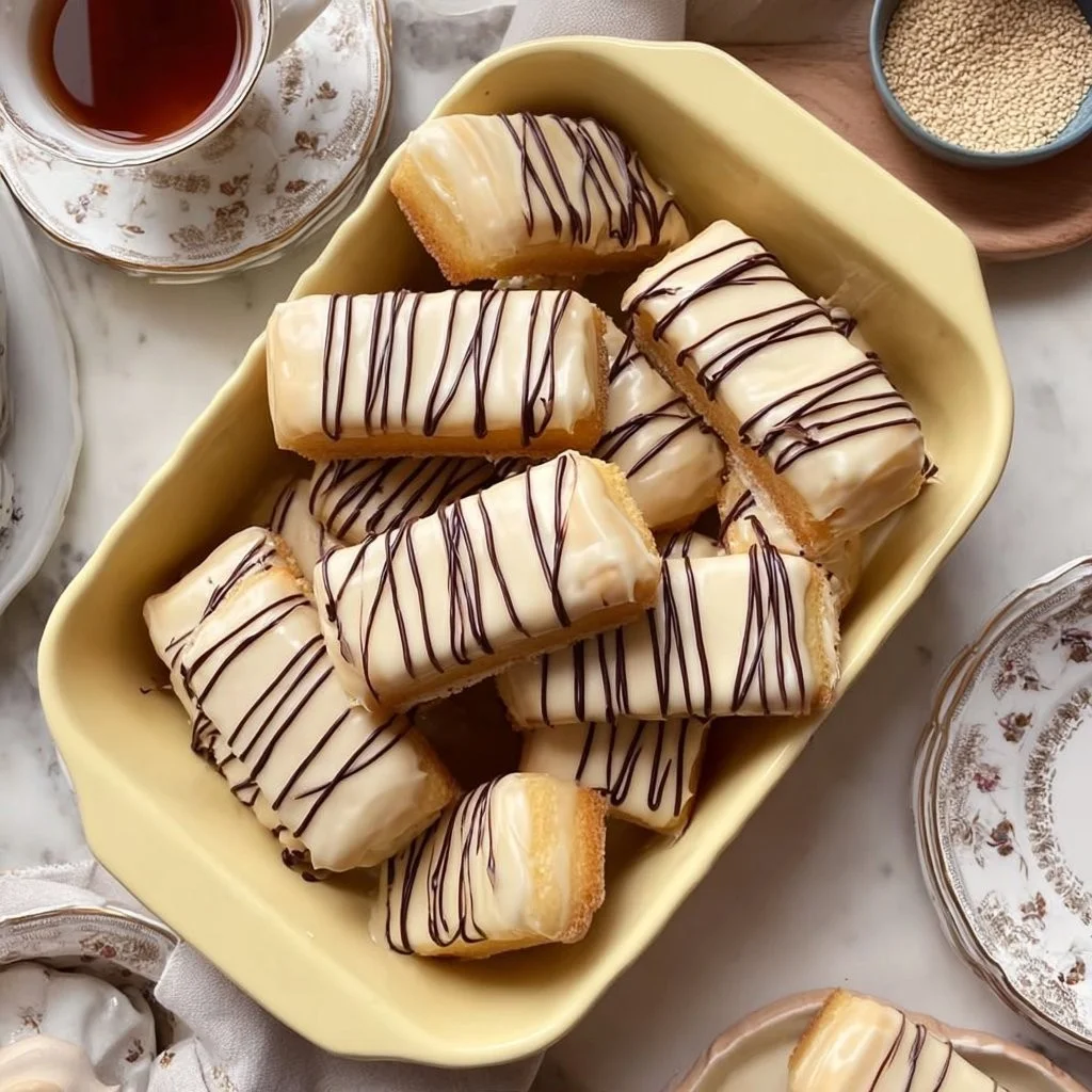 Vanille hazelnootcake met chocolade, een smakelijke en luxe traktatie.