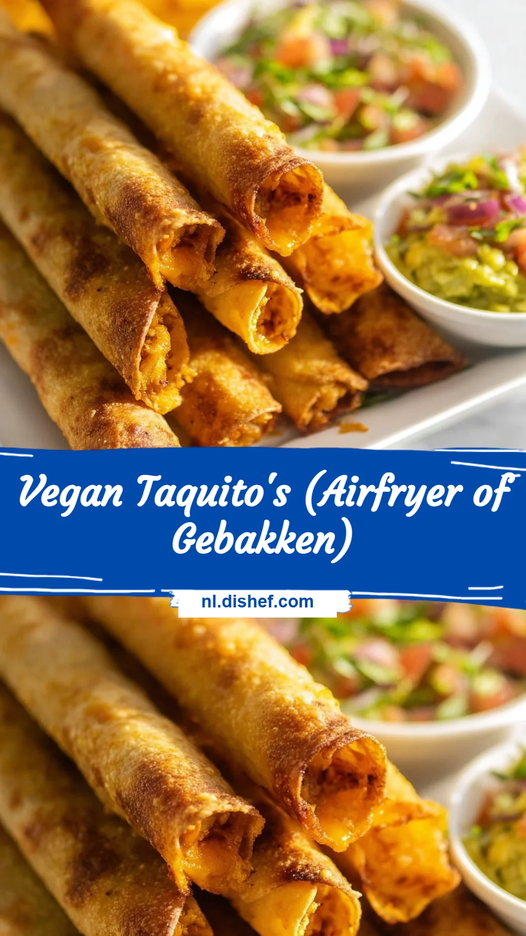 Vegan Taquito's (Airfryer of Gebakken)