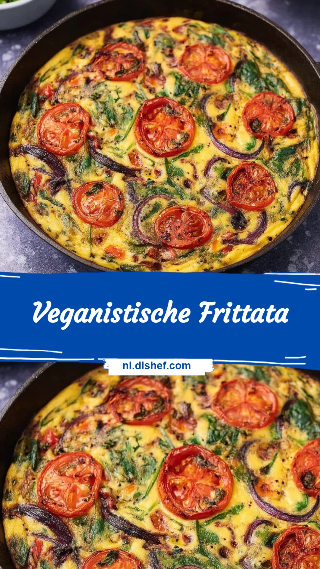 Veganistische Frittata
