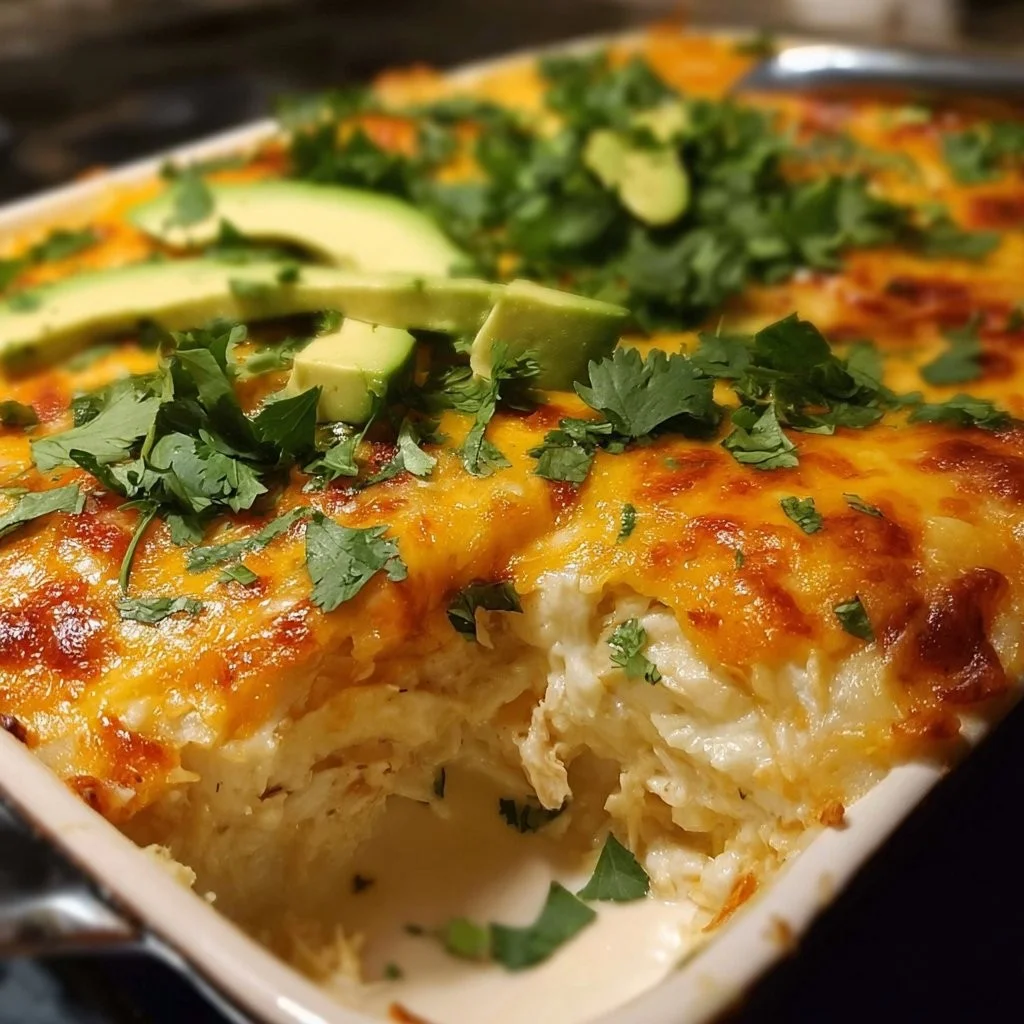Zure Room Kip Enchilada Ovenschotel, een smakelijk en gemakkelijk recept.