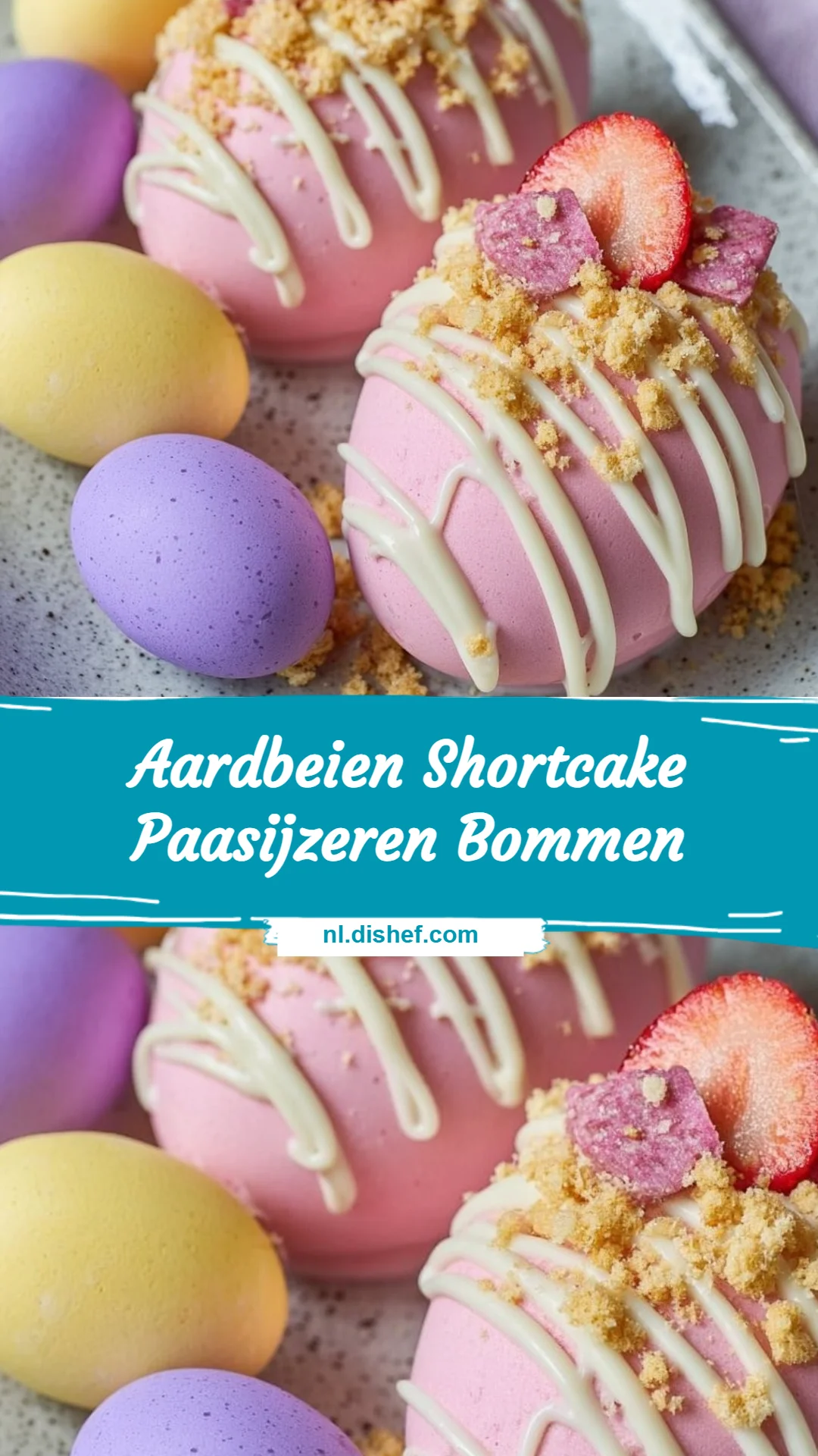 Aardbeien Shortcake Paasijzeren Bommen
