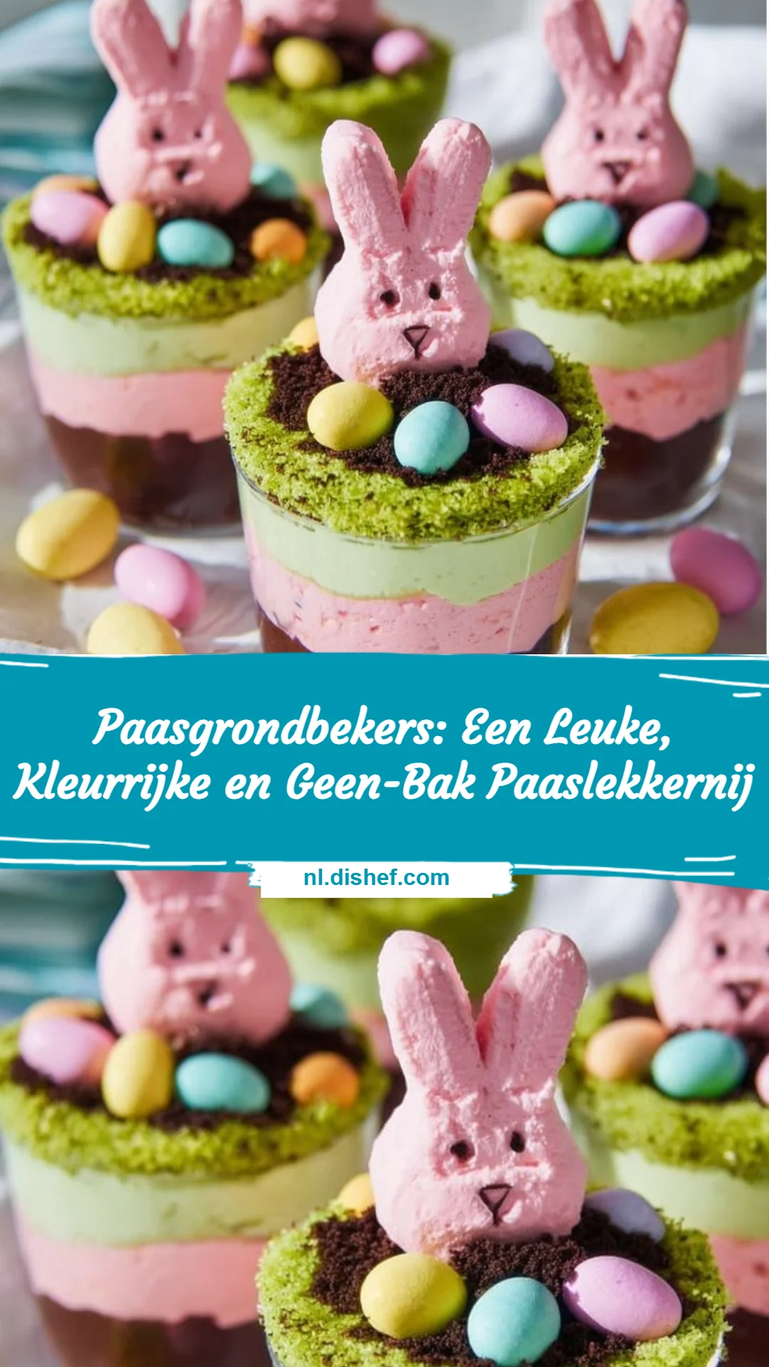 Paasgrondbekers: Een Leuke, Kleurrijke en Geen-Bak Paaslekkernij