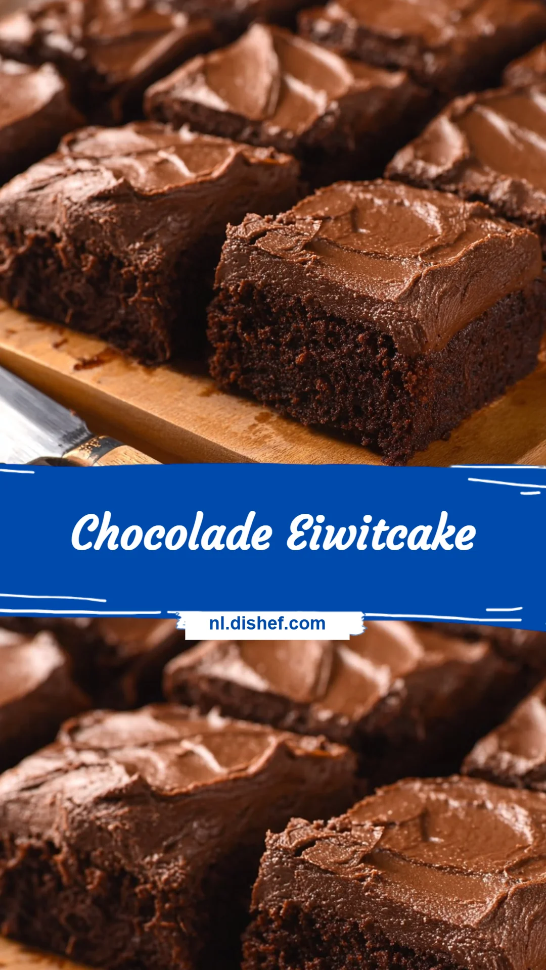 Chocolade Eiwitcake