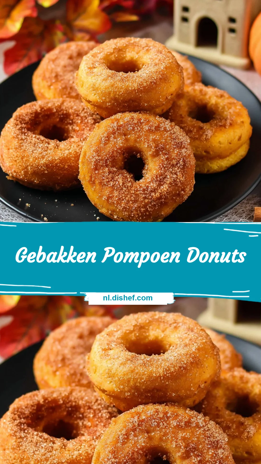 Gebakken Pompoen Donuts