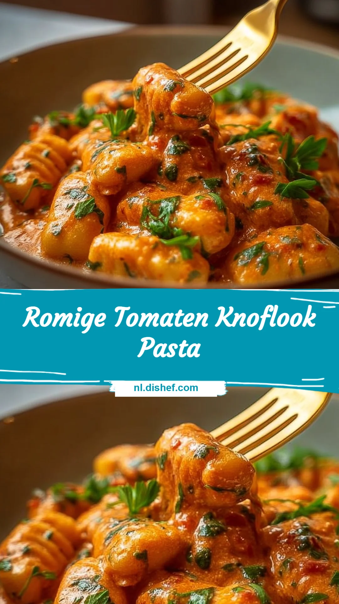 Romige Tomaten Knoflook Pasta