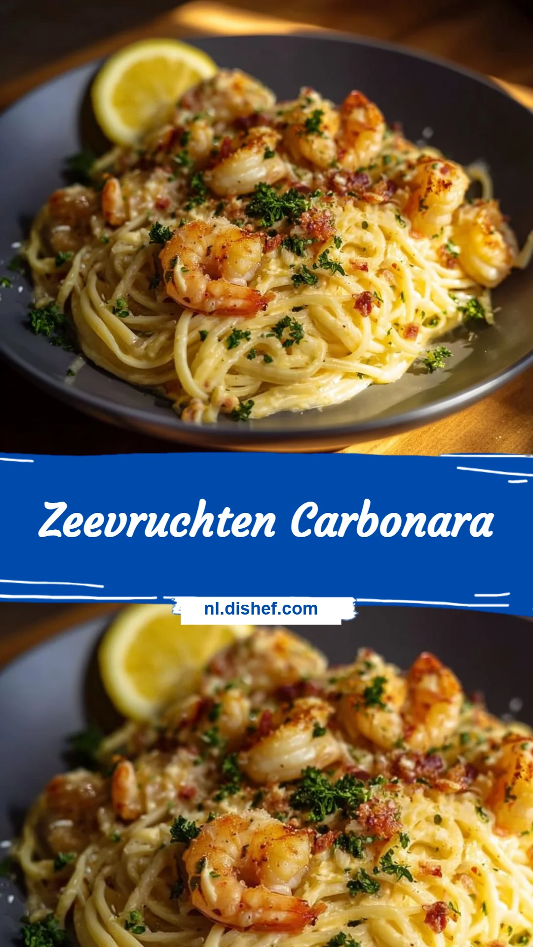 Zeevruchten Carbonara